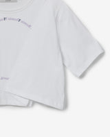 サークルレタリング 1/2 Tシャツ [ ホワイト ]