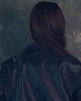 Newalrin emblem washing leather Jumper