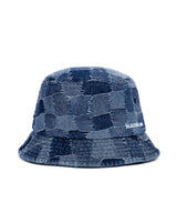 BBD Patchwork Denim Bucket Hat (Blue)