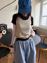 べりテッドスウェットパンツ