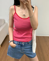 Fruity Stripe Sleeveless Top 4C