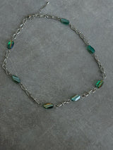 ASCLO Crystal Chain Necklace (3color)