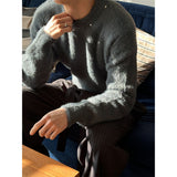 [Unisex] スタッドアンゴラニット(3color)