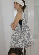 Jeanne Soft Jacquard Shoulder Bag_Beige