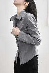 26SS★ [ EEUN MADE] Slim-Double button Shirts