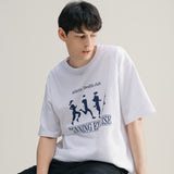 25P ランニング ロゴ 半袖Tシャツ 25B41308WH