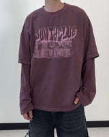 カウンティレイヤードロングスリーブTシャツ