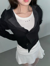 shirring hood cd (2 color)