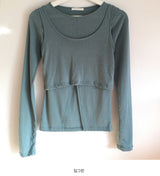 [SET] Tencel Layered T-Shirt (4 colors)