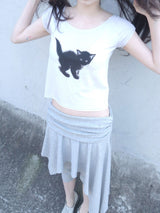 kitty tee