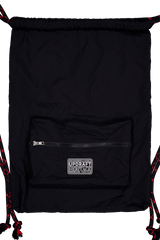 [UPDRAFT]LOGO PATCH NYLON BAG BLACK
