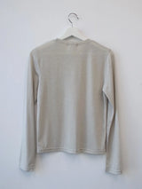  soft simple slim T