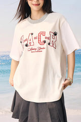 ドッグポーパッチワークTシャツ