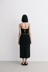 rose top (black)