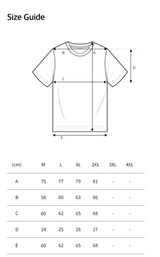  Crack Printed Pigment Short Sleeve Pigment Charcoal
