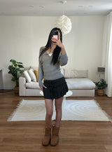 joy shirring skirt