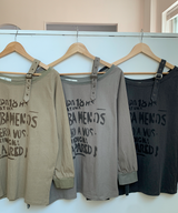ユトワンオフショルダー Tシャツ