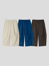 Airy Dart Cotton Pants