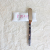 happy pillow ! : sky blue