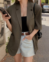 Mine short-sleeved jacket