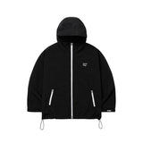 Sports Dept Small Logo Windbreaker - Black