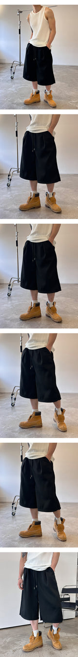 [Unisex] Bermuda sweat pants(2color)
