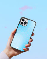 【MADE】スターシャワー(blue)ガラスミラーバンパーケース