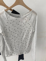 Dot Raglan Tee