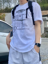 タイムズプリンティング半袖Tシャツ 2C