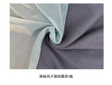 Santori chiffon off-shoulder sleeveless T-shirt