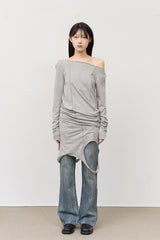 (W) Sandy Cat Denim