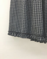 ベスティチェックロングスカート (2color)