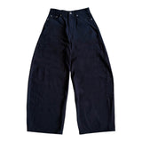 Back stud wide pants