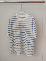 Lace Stripe Mix Slim Fit T-Shirt