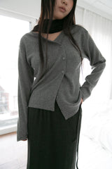 button two-way cardigan(4colors)