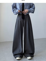 Mason Pintuck Wide Slacks