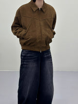 EL cut suede jacket 3C