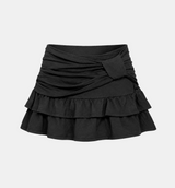 Miel Wrap Frill Mini Skirt