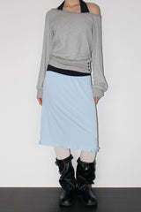SORBET FRILL MIDI SKIRT