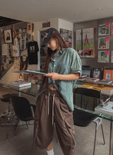 Needs Overfit Washed Denim Shirt