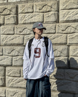 ナインレイヤードオーバーロングスリーブTシャツ