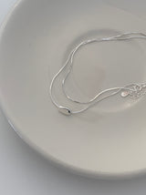 (silver925) シルキービーンネックレス *silver