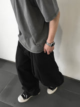 ミエルリネンカットアウトワイドパンツ 4C