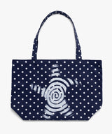 Twister Star Tote Bag - Dot Navy