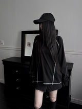 オーバーフィットトラックステッチT (unisex)