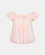 Yuna Ribbon Bubble Blouse
