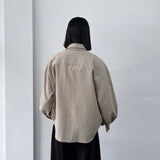 Textured Stripe Shirt