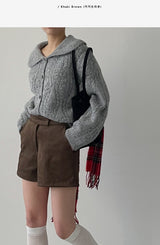 Suede Brushed Shorts