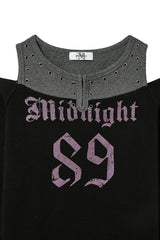 2 eyelet t (black)
