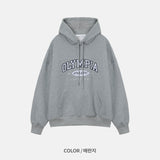 LMN オリンピアエンブロイダリーダブルペーパーオーバーサイズフィットフーディド (6 colors)